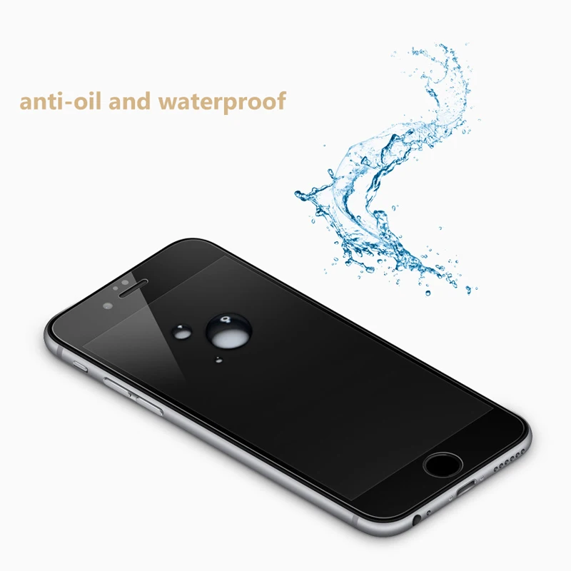 9H закаленное стекло для iPhone Xs Max Xr Взрывозащищенная защитная пленка экрана 8 7 6 plus