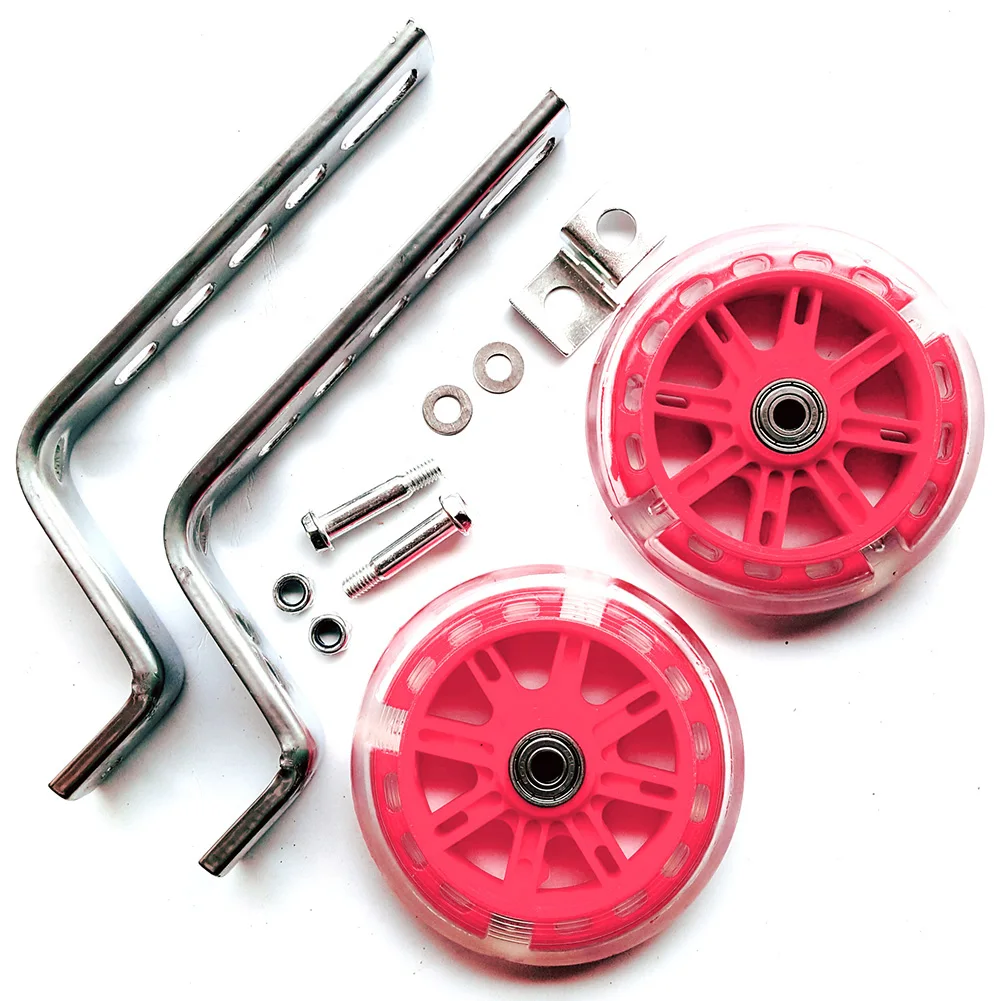 Sale 12 Inch-20 Inch Bicycle Wheels Cycling Balance Auxiliary Universal Sports With Light Flash Children Silent Training Parts 3 Sale 12 Inch-20 Inch Bicycle Wheels Cycling Balance Auxiliary Universal Sports With Light Flash Children Silent Training Parts 3