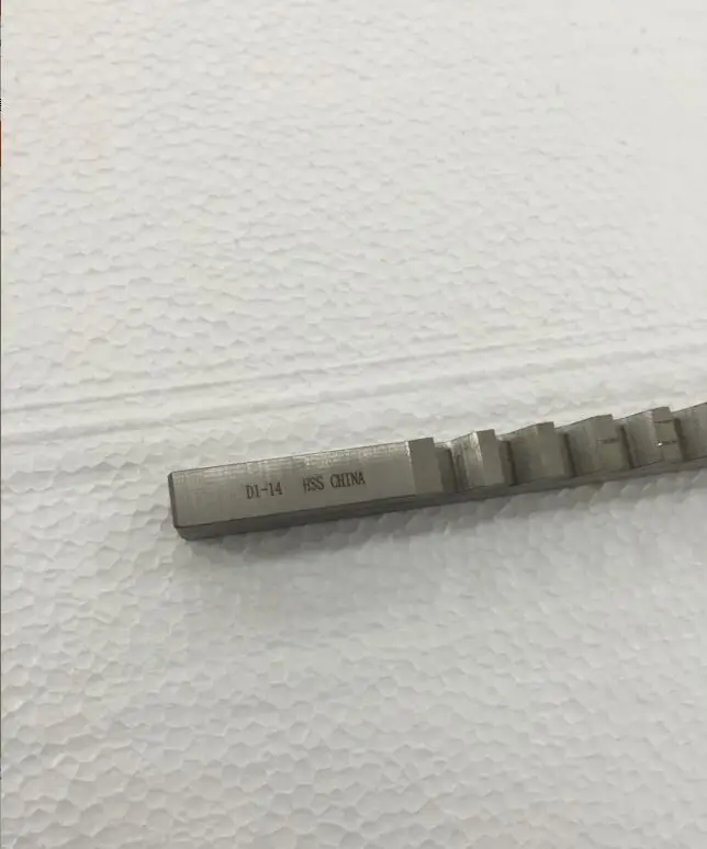 

Keyway Broach 14mm D Push-Type Metric Size High Speed Steel Material Metalworking Cutting Tool CNC Machinine