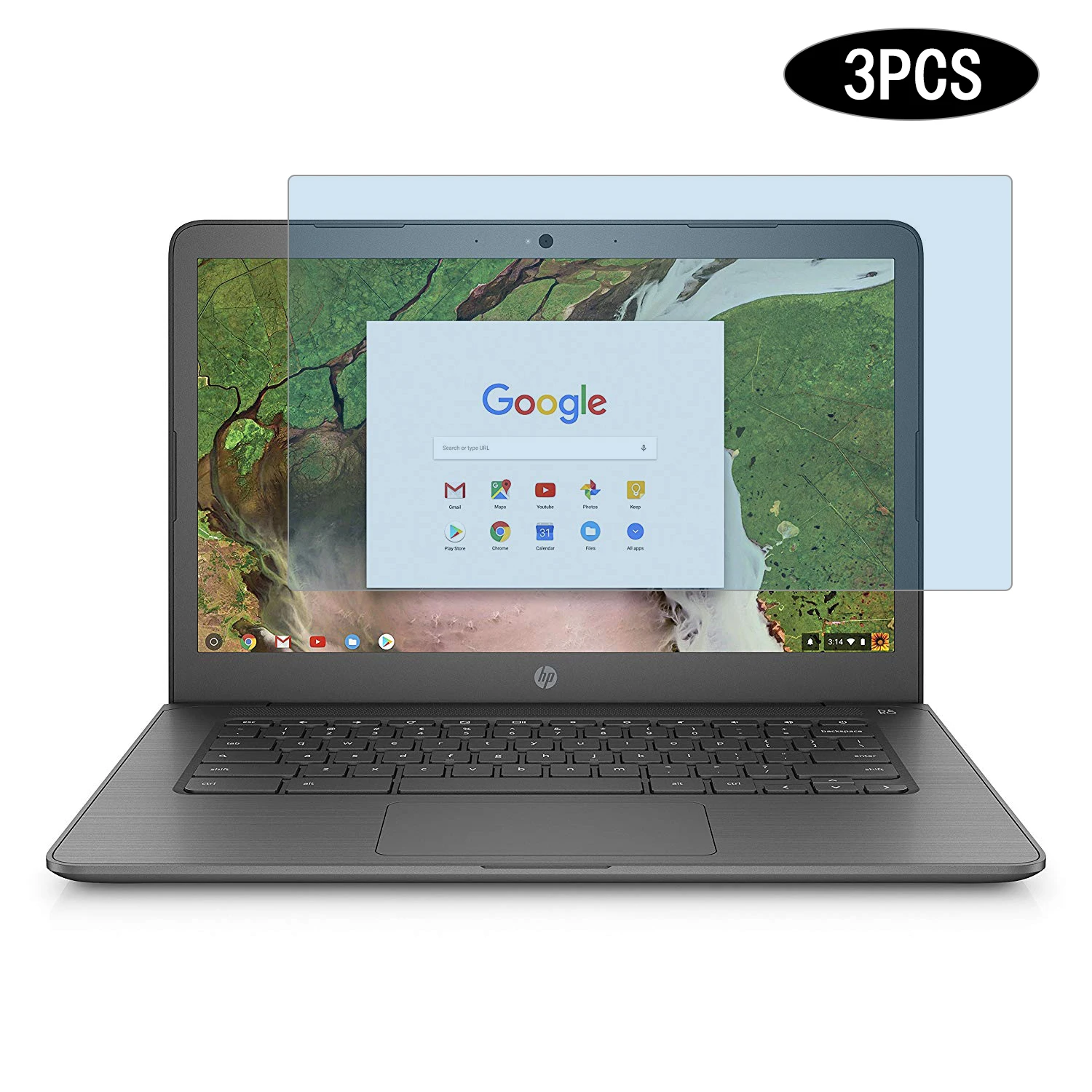 3pcs Universal LCD Guard film Anti Blue Light Laptop Screen Protector