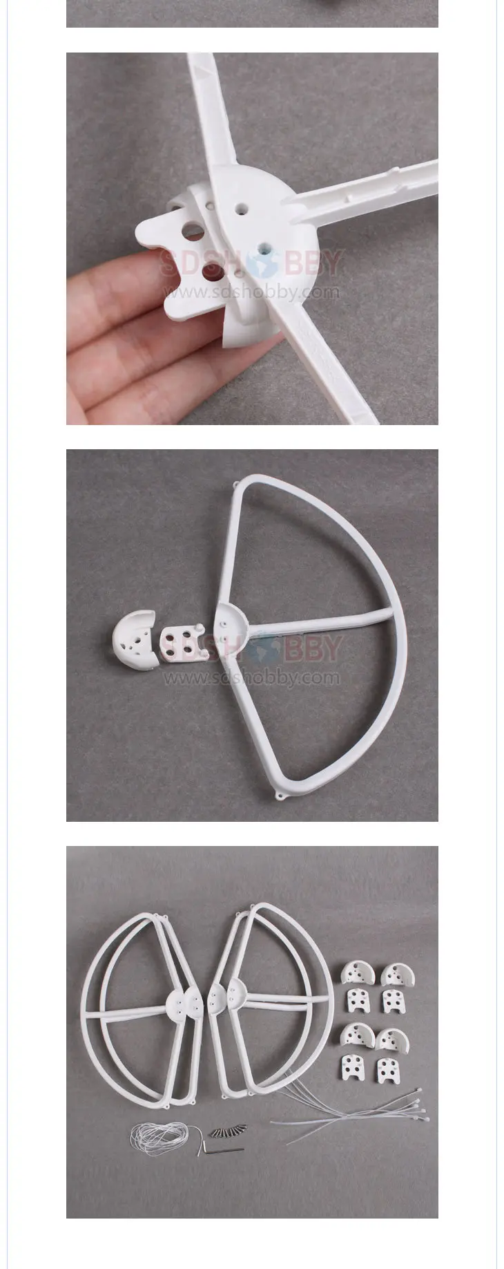 Propeller Guard/ Protector/ Bumper/ Shielding Ring Quick Release Protector And Propeller Mount/Adapter For DJI Phantom 3