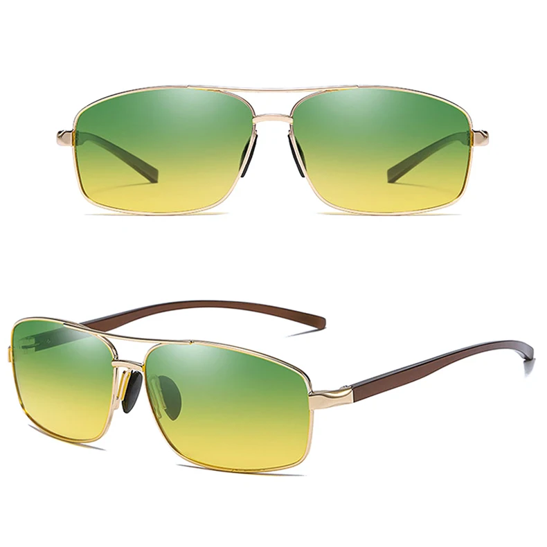 Высокое качество очки ночного видения для защитные водительские очки UV400 поляризованных солнцезащитных очков Для мужчин уличные
