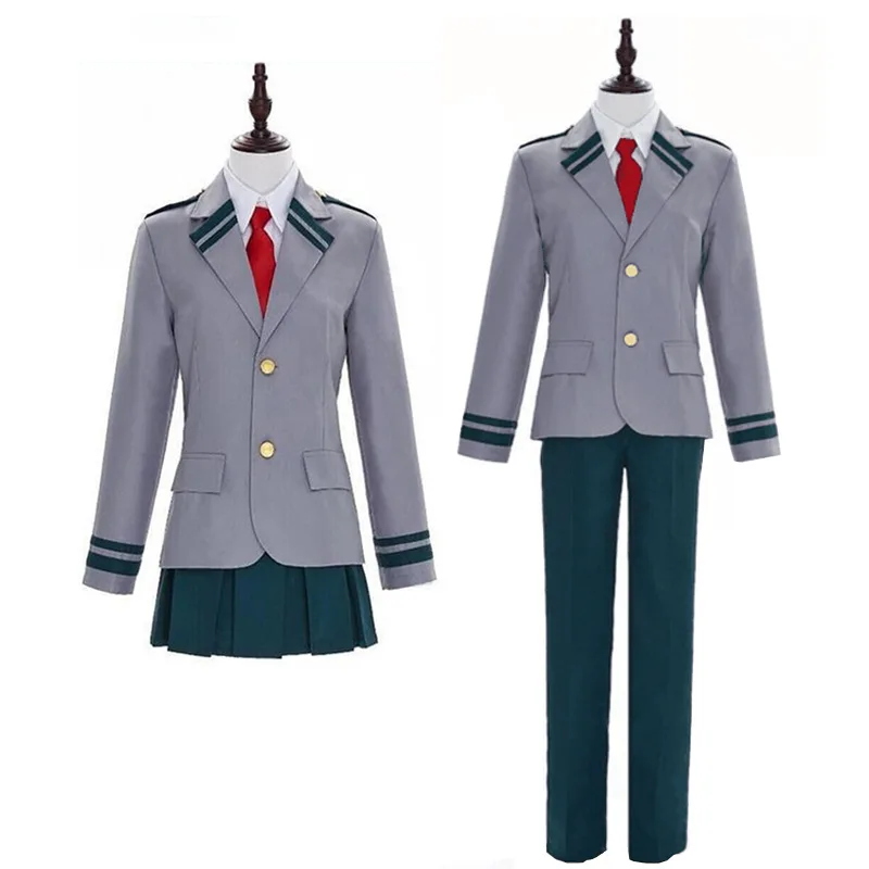 

Boku No Hero Academia AsuiTsuyu Yaoyorozu Momo School Uniform My Hero Academy OCHACO URARAKA Midoriya Izuku Cosplay Costume