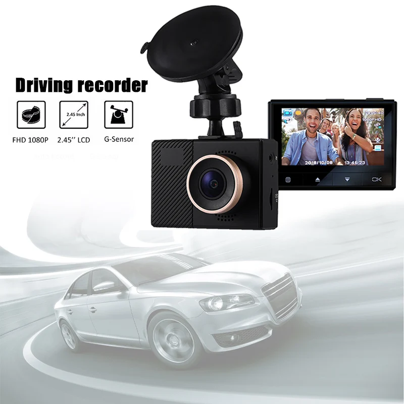 Car DVR Dash Camera G70+ 1080P Full HD Auto Register Car Video Recorder Wifi Camera Car DVR Novatek Chips 140 Degree Wide Angle