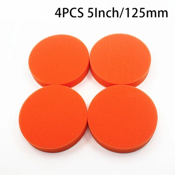 

5" Polishing Sponge Pads Polisher Buffer Clean Car Buffing Professional 125mm Universal High Quality Practical
