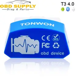 TONWON автомобиля Bluetooth/Wi-Fi OBD2 инструмент диагностики сканирования, OBDii сканер проверьте двигатель автомобиля Код Reader для устройств iOS и Android