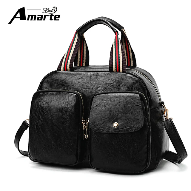 Amarte Lightweight Fashion Travel Bag For Man Women Weekend Amarte Lightweight Fashion Travel Bag For Man Women Weekend Capacity Carry On