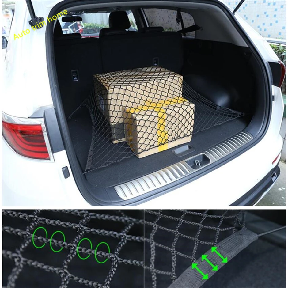 Lapetus Rear Trunk Storage Net String Baggage Bag Luggage Cover Kit For KIA Sportage 2016 2017 2018 2019 2020 Auto Accessories | Автомобили