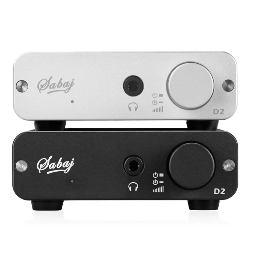 Sabaj D2 Audio Portable Headphone Amplifier Decoder All in