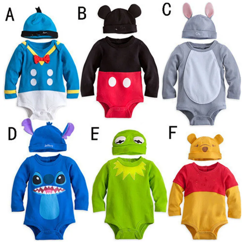 roupas de bebe de personagens