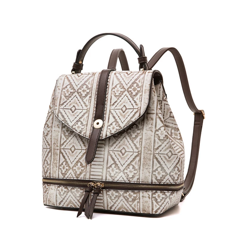 AMELIE GALANTI Рюкзак с геометрическими узорами|women backpack|backpack stylishpattern backpack |