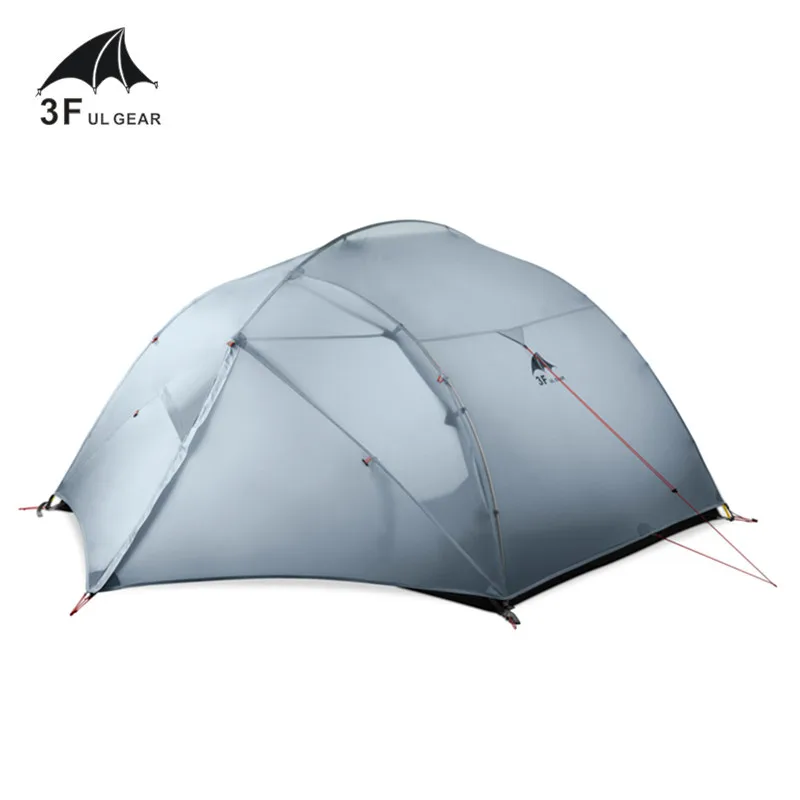 3F UL GEAR для 3 человек 4 сезона 15D палатка кемпинга улицы сверхлегкая пеших прогулок