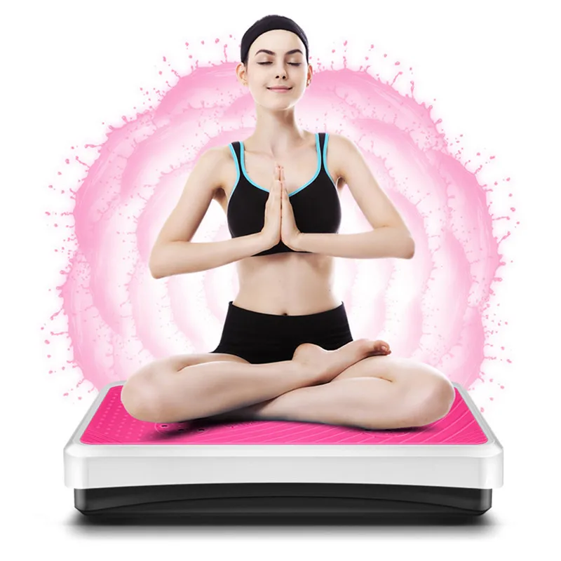 2018 New Vibration Fitness Massager for keeping health Fitness Equipments Slimming Fitness & Body Building Pink/ Black 2018 new vibration fitness massager for keeping health fitness equipments slimming fitness