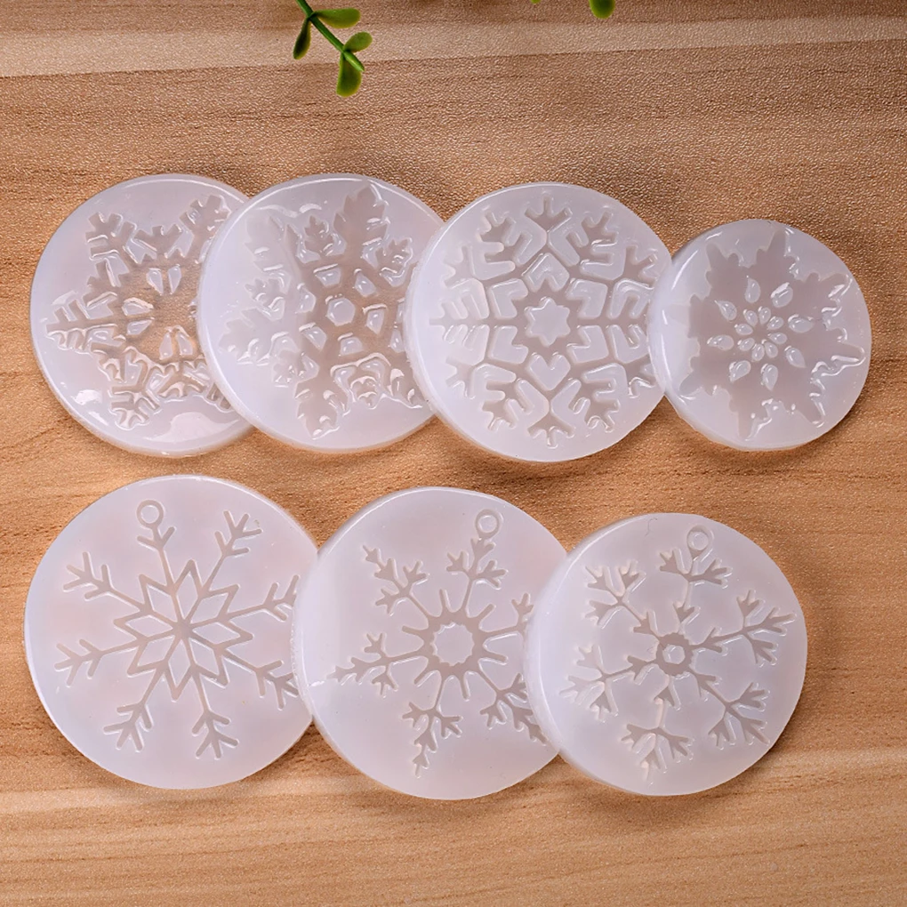 

Snowflakes Cake Mould Chocolate Pudding Jelly Handmade Soap Mold Silicone Fondant Cake Cupcake Mold