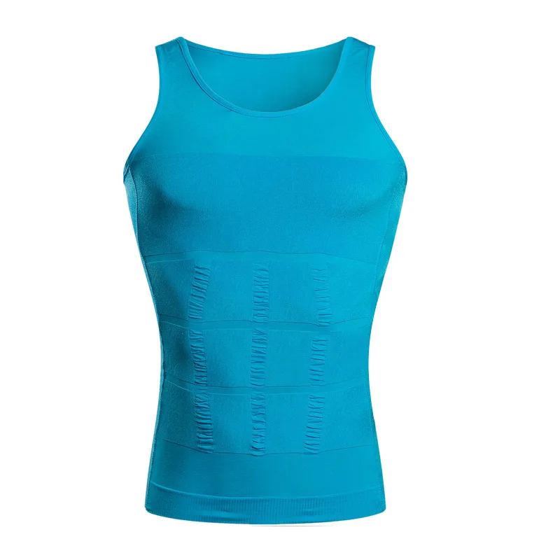 ZEROBODYS Body Shaper For Men Slimming Shirt Vest Weight Loss Fat, 7