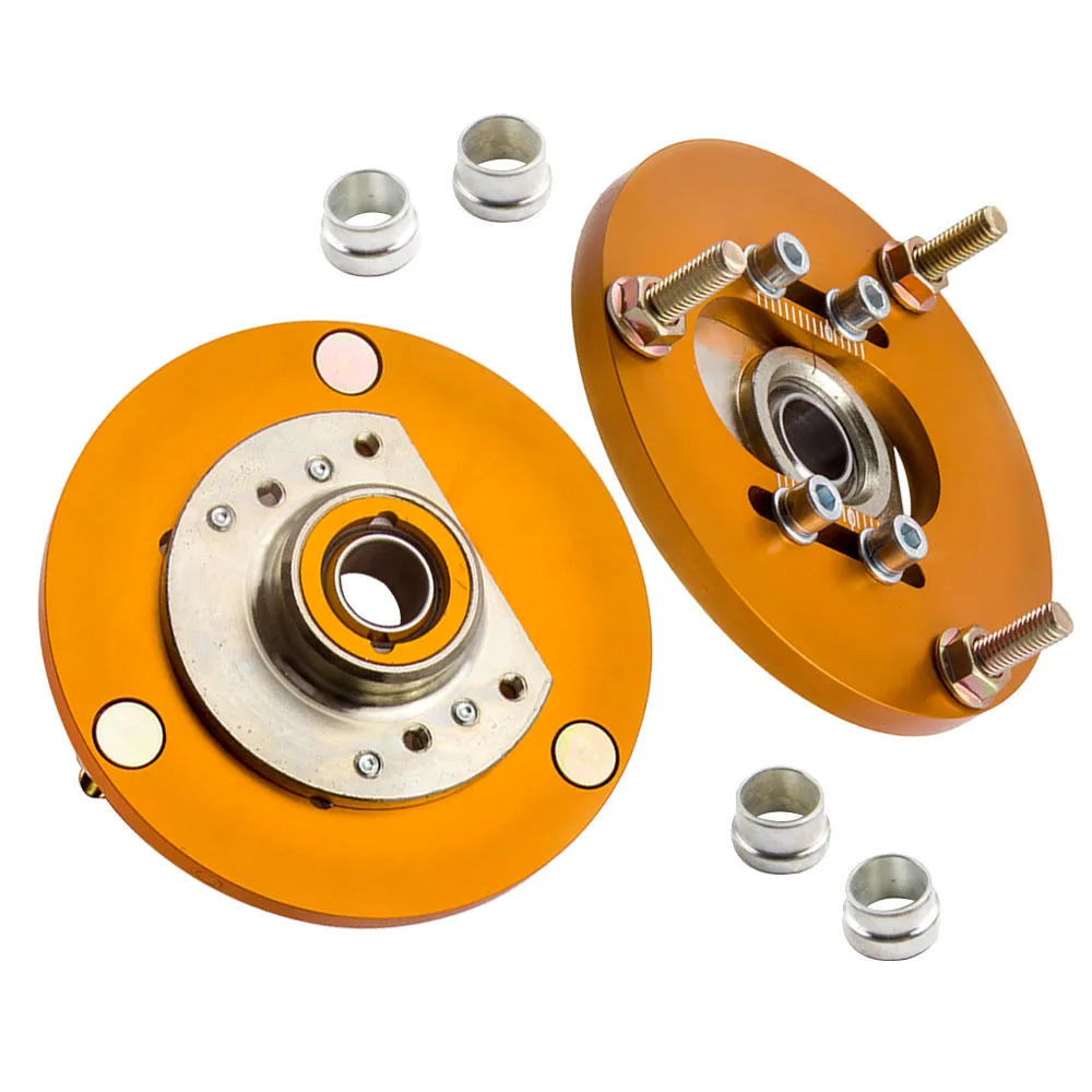 

Camber Plates For BMW E46 98-05 320 323 325 328 M3 Front Coilover Top Mount Upper Pillow Adjustable 318 325i 325is