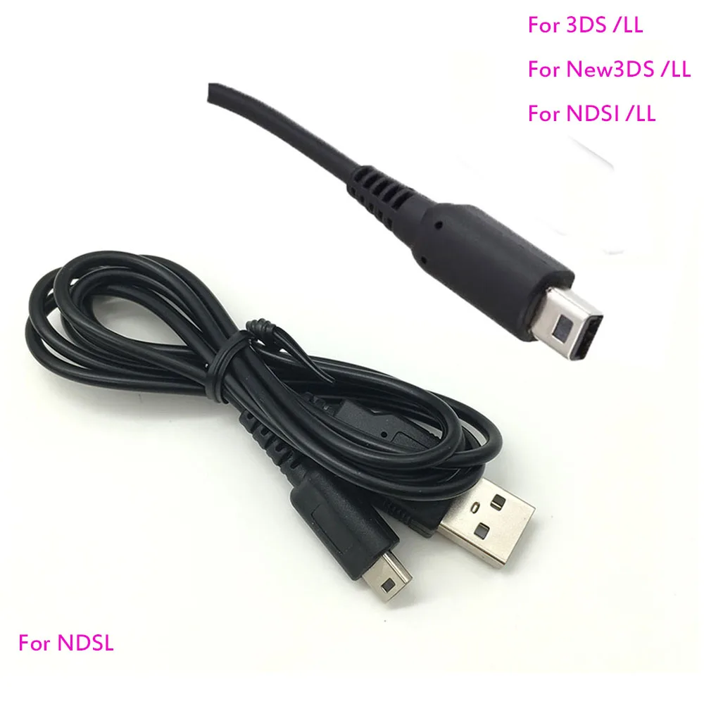 For Nintendo New 3DS 2DS NDSi XL LL Power Charging Cable Cord USB