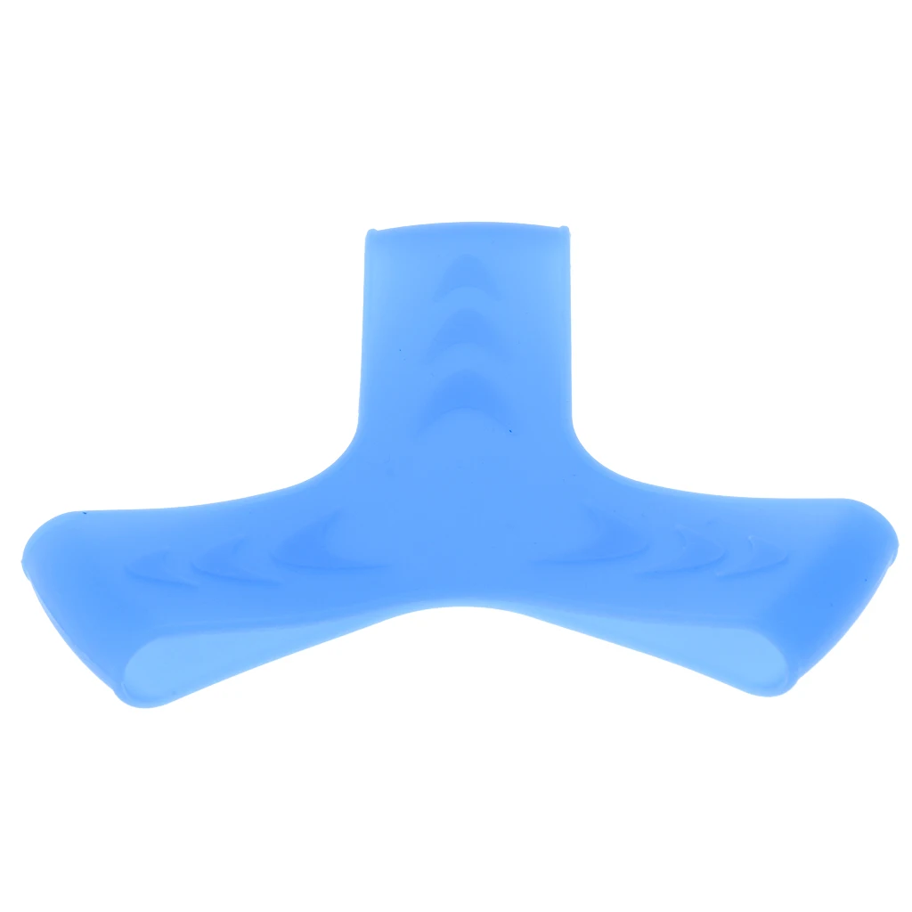2 Pieces High Elastic Silicone Snorkeling Swimming Scuba Diving Fin Keepers Grippers Fixing Straps S/M/L Blue/Yellow/Pink 