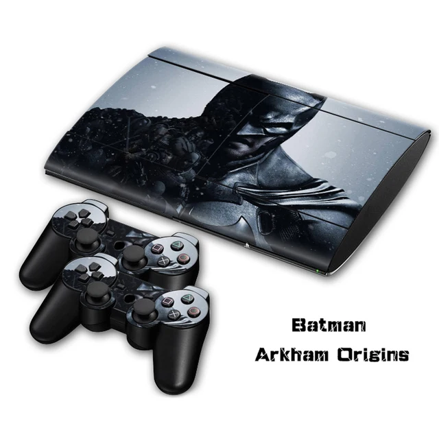 Special Price Skin Sticker Decal for PS3 Slim 4000 PlayStation 3 Console and Controllers For PS3 Slim 4000 Skins Sticker Vinyl - Batman