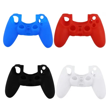 

4 Colors Anti-slip Silicone Cover Skin Case for Sony PlayStation Dualshock 4 PS4 DS4 Pro Slim Controller