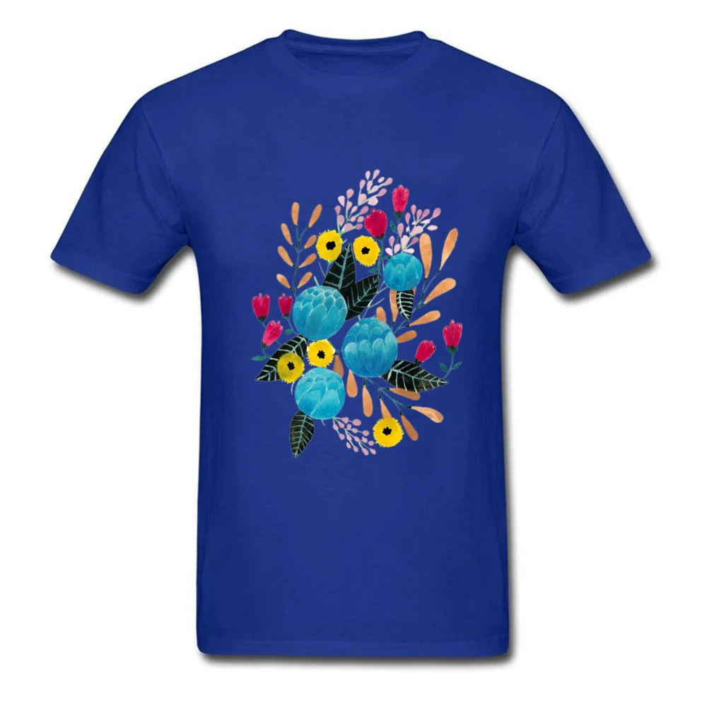 Funny Men Tops Shirts Pions Summer T Shirts Pure Cotton Short Sleeve Birthday Tee-Shirts Round Neck Top Quality Pions blue
