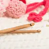 12 Pcs Bamboo Crochet Hook Set DIY Knitting Needles Handle Knitting Weave Yarn Crafts Knitting Tools 3mm-10mm Drop Shipping ► Photo 2/6