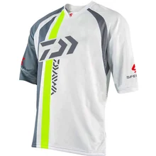 Новая дышащая анти-УФ рыболовная рубашка уличная спортивная одежда летняя мужская быстросохнущая походная футболка одежда для рыбалки