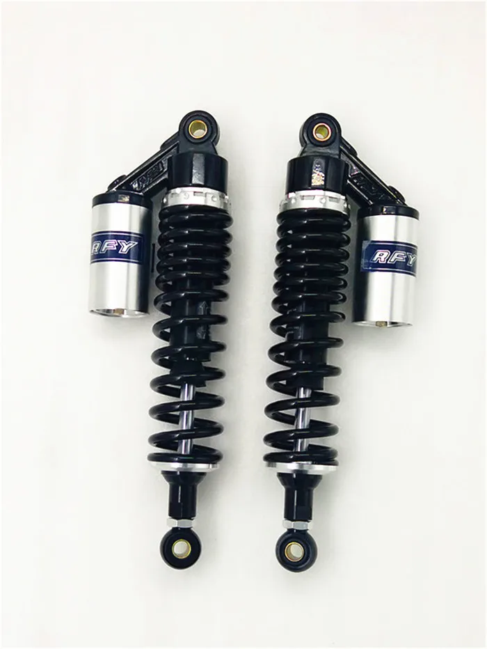 

2pcs 340MM Universal 8mm spring Motorcyc Shock Absorbers for BMW R60 R100 Honda Yamaha VMAX V-MAX Suzuki GS1000/G Kawasaki black