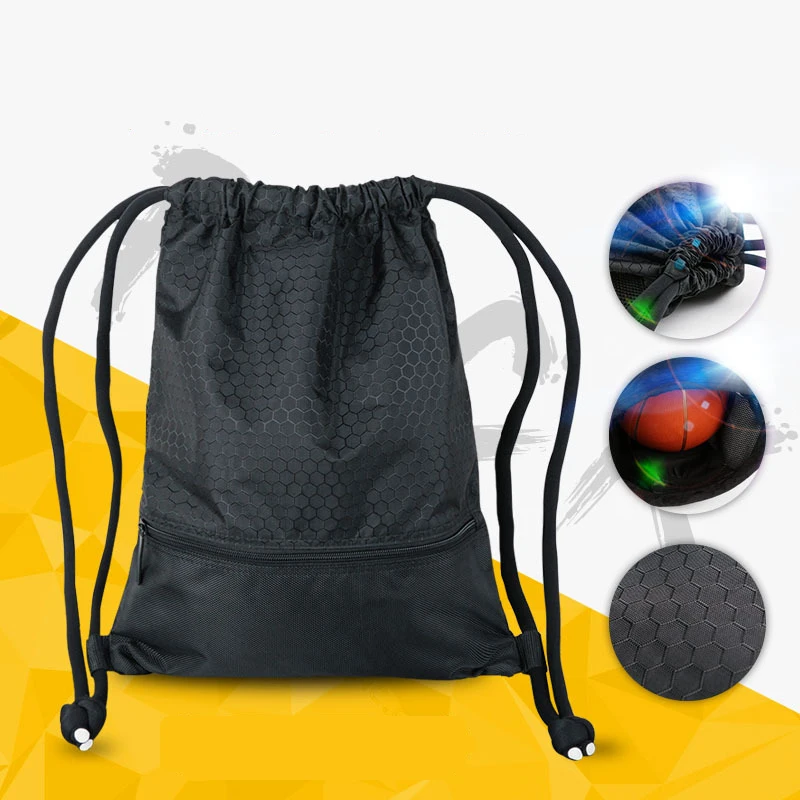 Aosbos Водонепроницаемый складной рюкзак на шнурке для улицы легкие спортивные сумки твердый баскетбольный спортзал сумка для женщин мужчин рюкзак