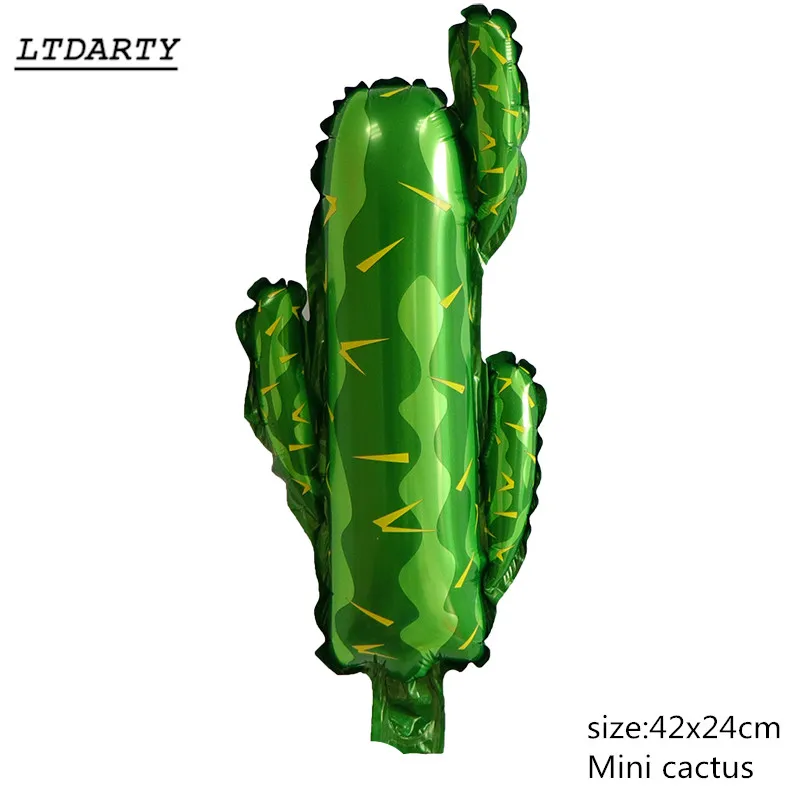 

5pcs new mini Cactus tree aluminum balloons birthday party balloons wholesale children's toys baby shower decoration supply