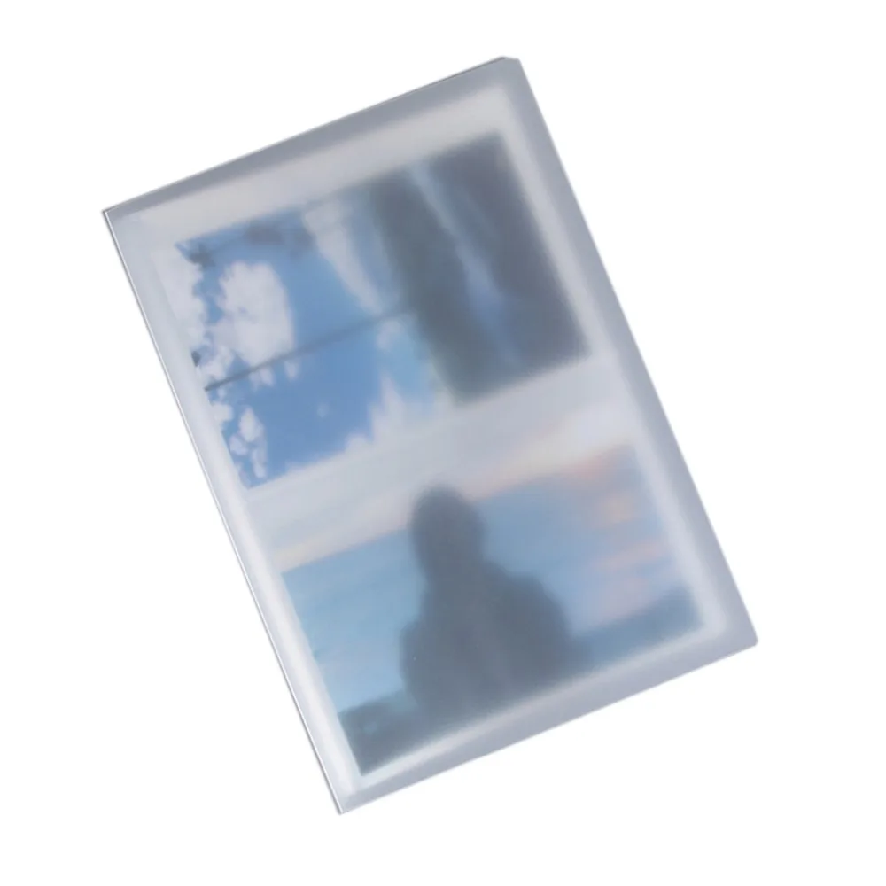 

Compatible 80 Pockets 3R 5-inch Photo Album for Film, Ticket Holder, Name Card (Clear)