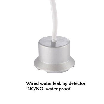 

Kitchen 12VDC wired water Detector ware house water leaking sensor base station waterproof water level alarm security home