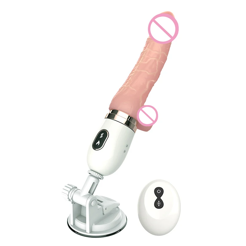 Vibrador vibrador telescópico automático de calefacción de lujo vibrador USB vibrador de carga magn