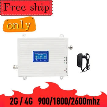 

TFX-BOOSTER 900/1800/2600 Mhz GSM 2G WCDMA 3G LTE 4G Mobile Phone Repeater Cellular Signal Booster Amplifier 70db Gain