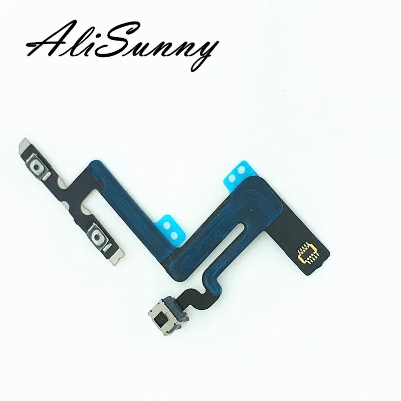 

AliSunny 10pcs Volume Button Flex Cable for iPhone 6 Plus 5.5'' Mute Silent Switch with Metal Bracket Replacement Parts