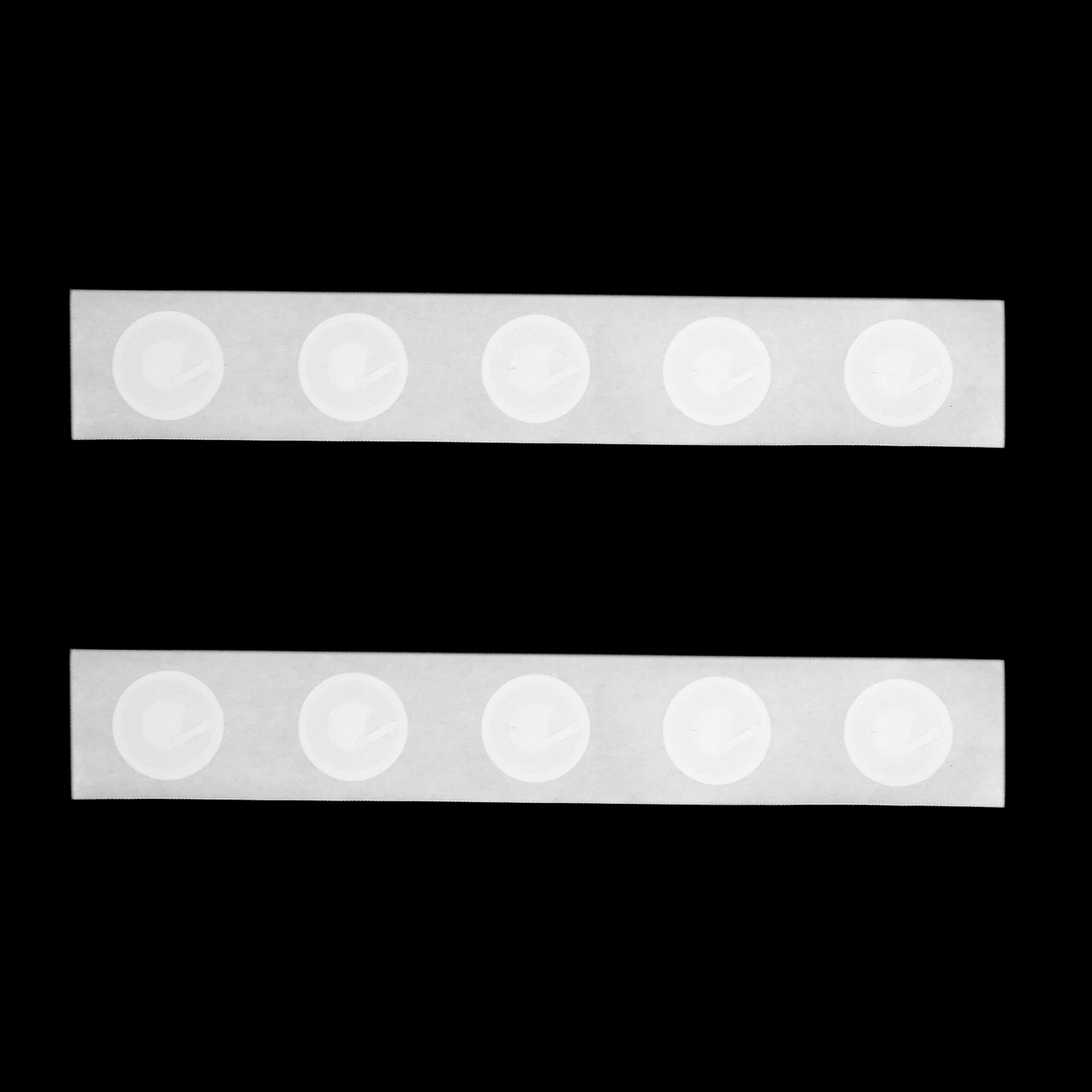 

PVC 10PCS/Set Chip Ntag213 NFC Tags Sticker 25mm 14443A Label RFID Tag Universal NFC Tag 144bytes capacity 13.56 MHz