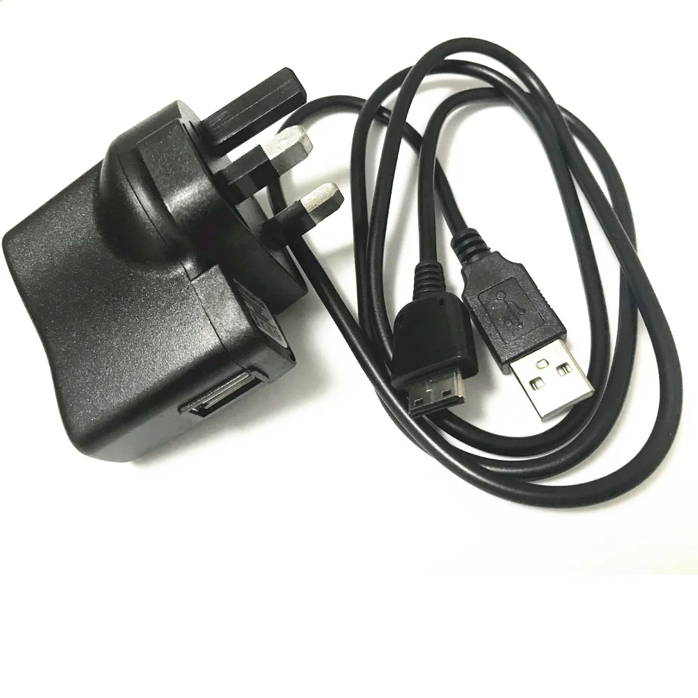 Сетевое дорожное зарядное устройство USB с вилкой для