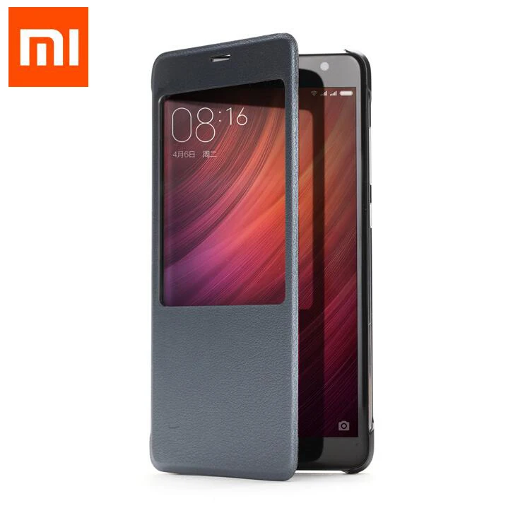 

100% Original Xiaomi Redmi Pro flip Cover Case PU Leather Shell Phone Cases smart for Redmi Pro Helio X20 / X25 Mobile Phone Bag
