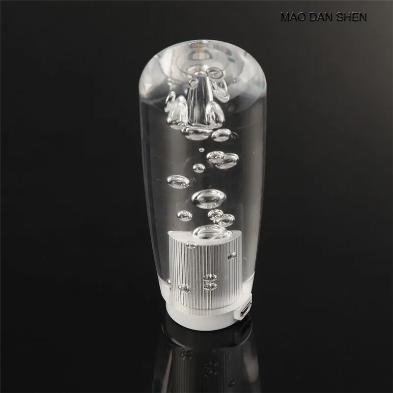 10 cm universal cristal LED shift Knob universal Shifter cambio colorido cabeza de cambio de engranaje Mao dan shen 10 cm universal cristal LED shift Knob universal Shifter cambio colorido cabeza de cambio de engranaje Mao dan shen