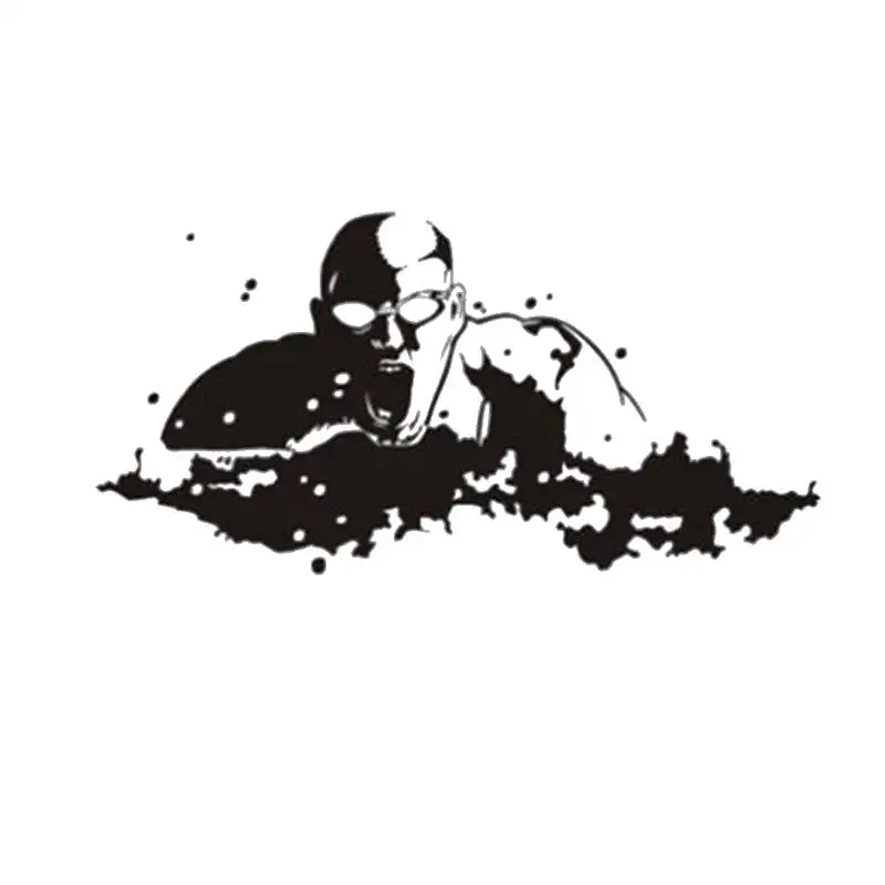 Стикер плавание Мужская переводная картинка для плавания виниловые наклейки на