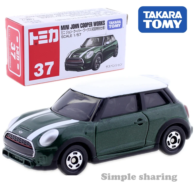 Томика нет. 37 мини Джон Купер работает 1st ver 1:57 Takara Tomy авто автомобили моторы