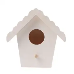 Попугаи попугаи Висячие высокого качества 4,7*4,7*9,5 см креативный попугай птица натуральное деревянное Гнездо дом в форме сердца 2019