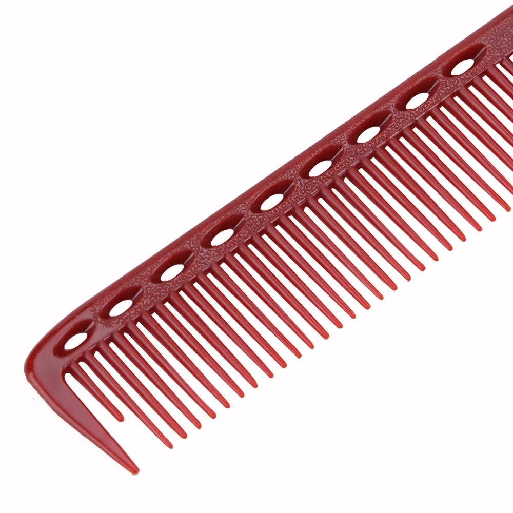 4 стиля Антистатическая красная расческа для распутывания волос, расческа для выпрямления волос, парикмахерская расческа для волос, набор инструментов для стрижки волос