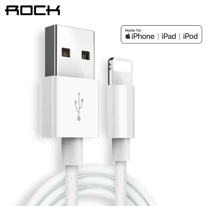

USB Charge Cable for iPhone 6s 6 7 8 X 5s 5 Charger Cord Fast Charging Data Wire for Apple iPhone Lightning Cable 1m 2m Lighting