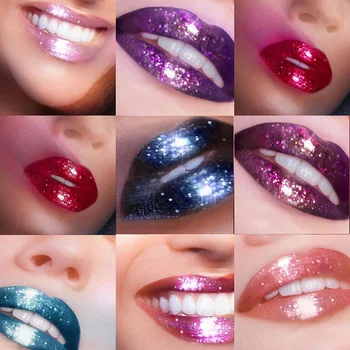 

Sexy Party Waterproof Diamond Shine Long Lasting Liquid Lipstick Matte Lipstick Lips Gloss full professional makeup