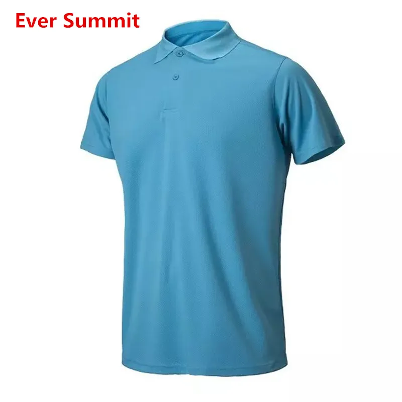 Ever Summit Man Sports POLO хлопок высокого качества взрослые летние плюс футбольные майки индивидуальный логотип удержание поло Golftennis