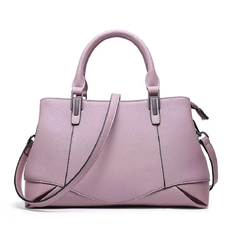 

Pink handbag new exquisite cowhide fashion women's bag one shoulder cross body fashion women's bag real leather bag
