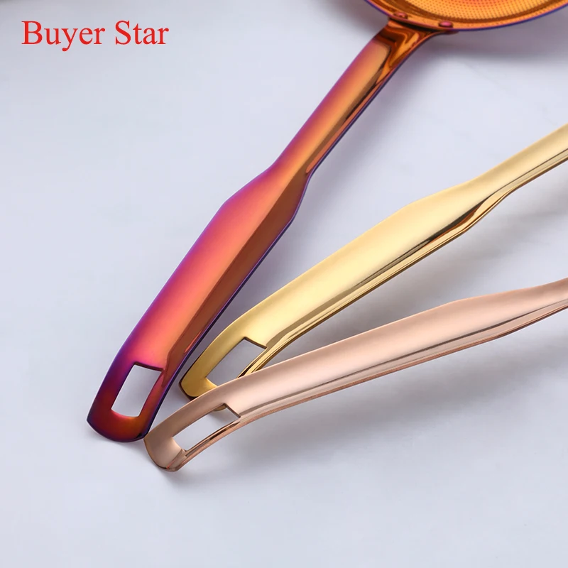 New Arrival Multifunctional 304 stainless steel filter Fine Oil Skimmer Strainer Colander kitchen utensils cooking tools - Image 6