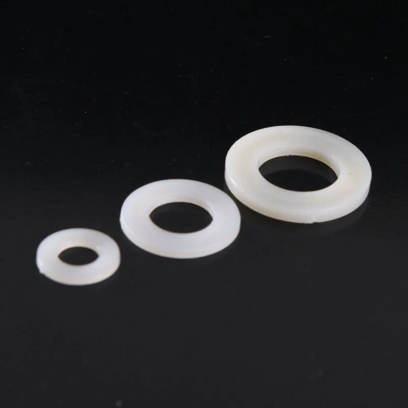 40PCS M5*10 20PCS M5*15 Low Price Nylon Washers Nylon Insulated Flat