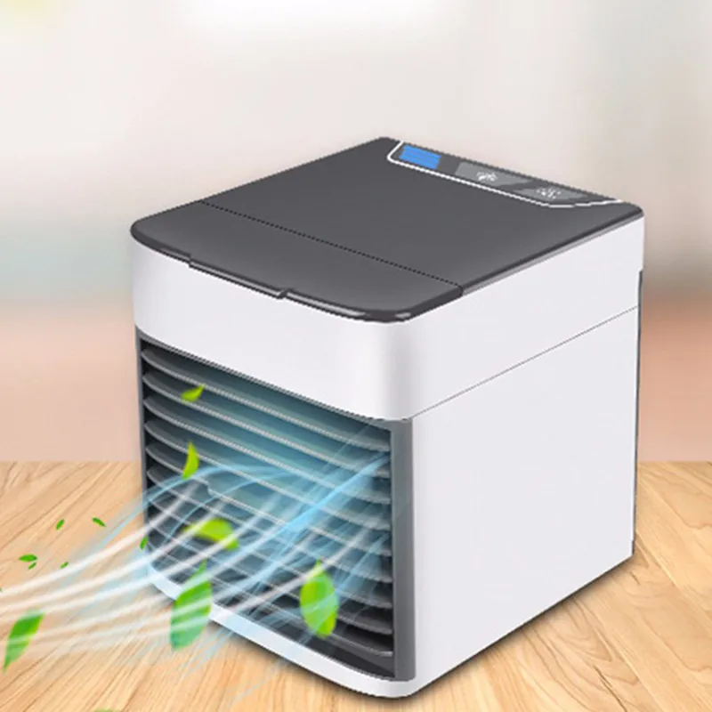 

450ML USB Mini Portable Air Conditioner Humidifier Purifier Desktop Air Cooling Fan cooler Fan For Office Home Drop Shipping